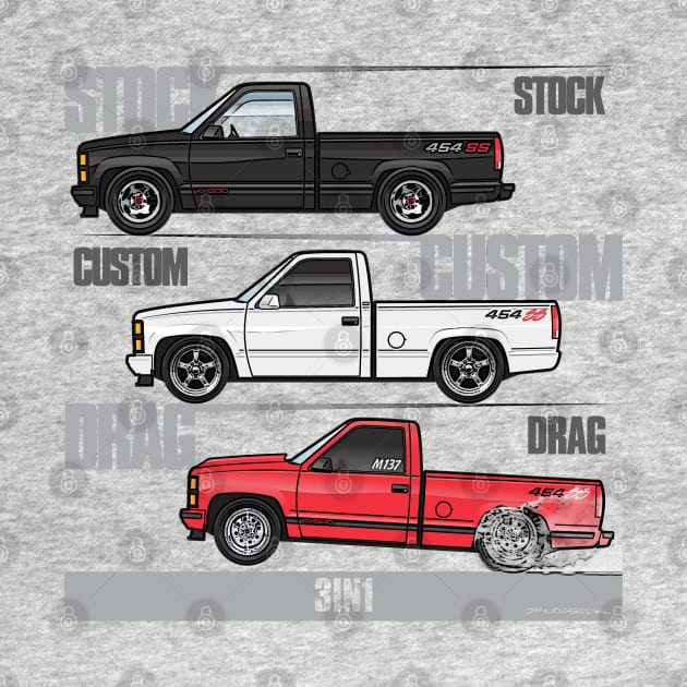 3in1 454ss trucks by JRCustoms44